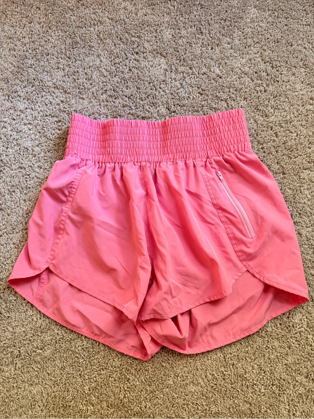 Women’s Pink Active Running Shorts